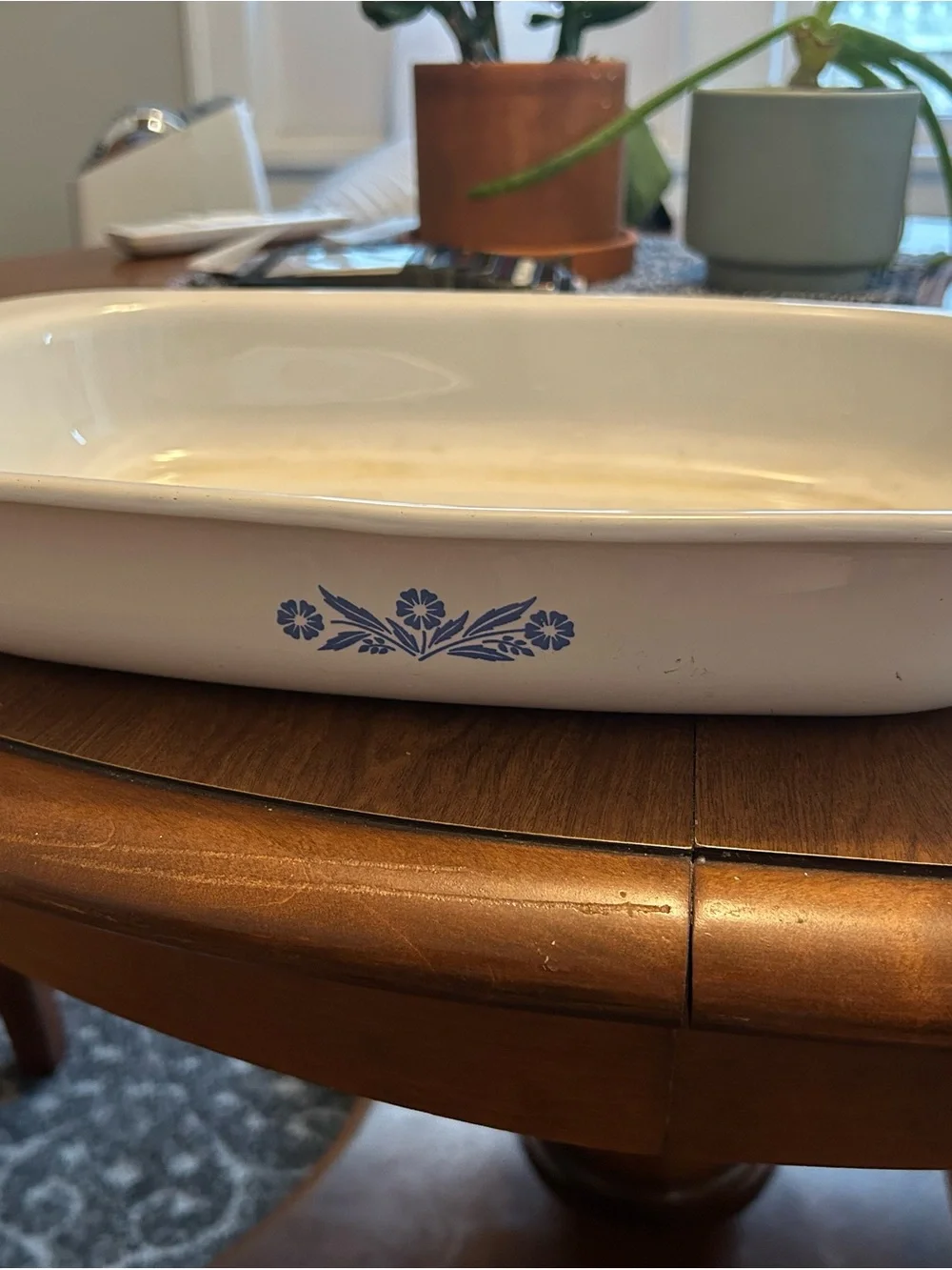 Corningware White P21 Vintage baking dish